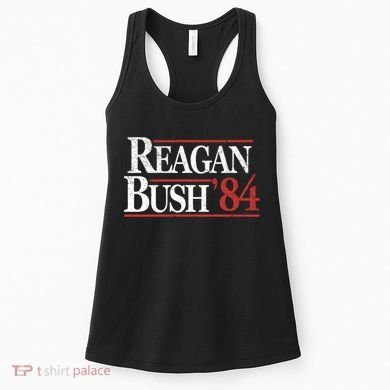 Vintage Reagan Bush 1984 Women's Tank Top
