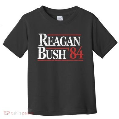 Vintage Reagan Bush 1984 Toddler T-Shirt