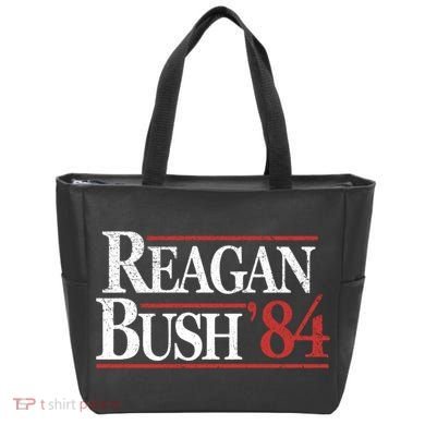 Vintage Reagan Bush 1984 Tote Bag