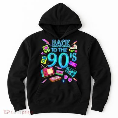 Vintage Retro Back To 90S Hoodie