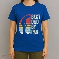 Vintage Retro Best Dad By Par Daddy FatherS Day Funny Gift T-Shirt thumb 4