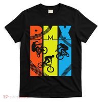 Vintage Retro Bmx Funny Bmx Rider Bicycle Motocross T-Shirt thumb 0