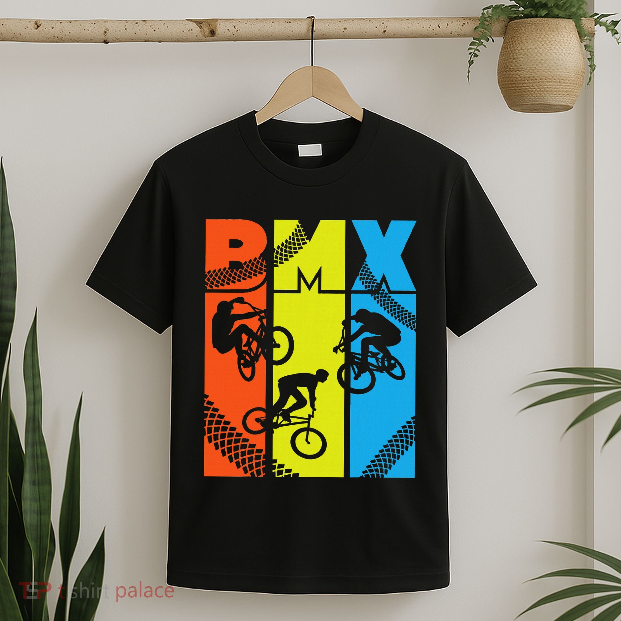 Vintage Retro Bmx Funny Bmx Rider Bicycle Motocross T-Shirt