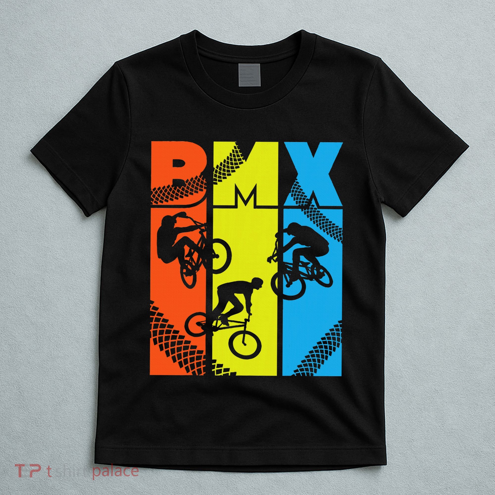 Vintage Retro Bmx Funny Bmx Rider Bicycle Motocross T-Shirt