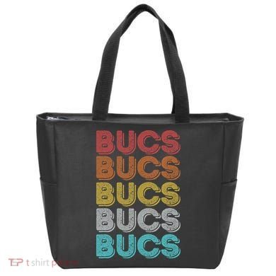 Vintage Retro Bucs Tote Bag