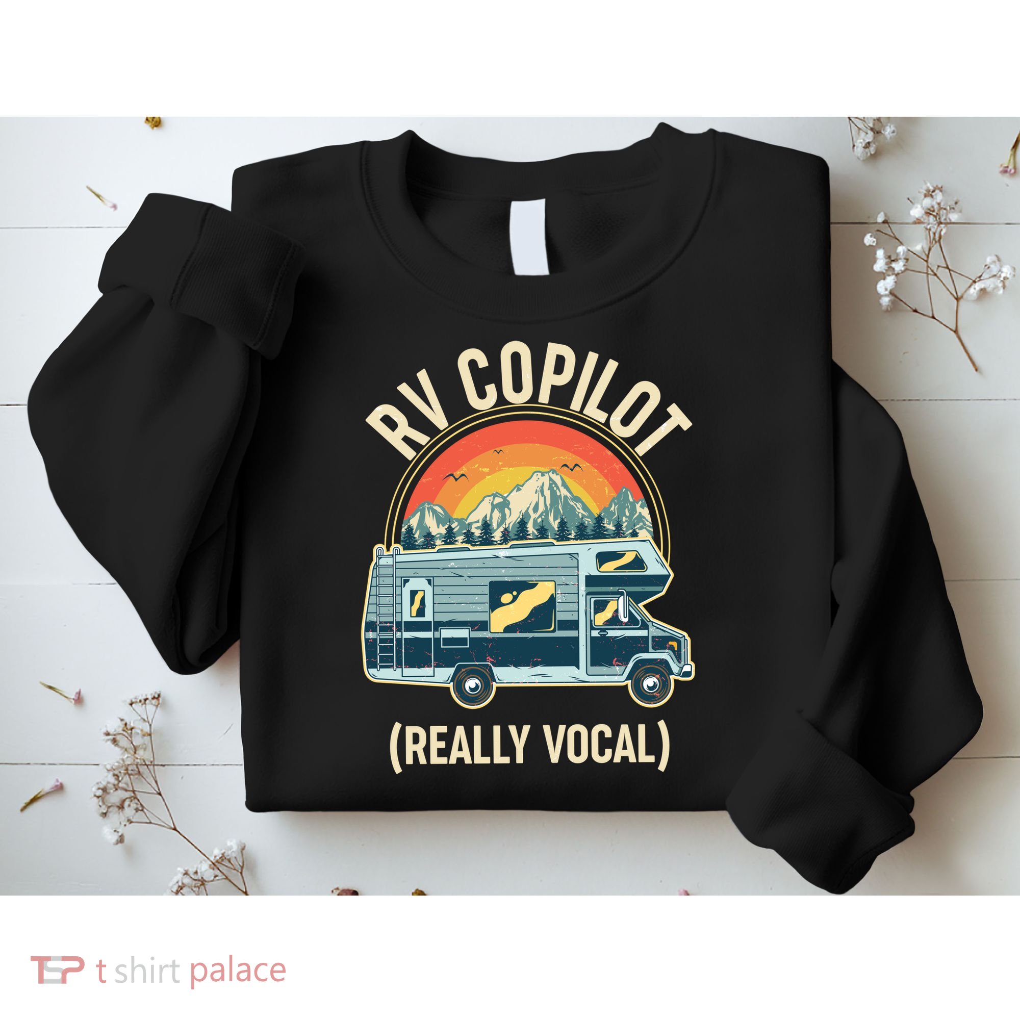 Vintage RV Copilot Really Vocal Sweatshirt