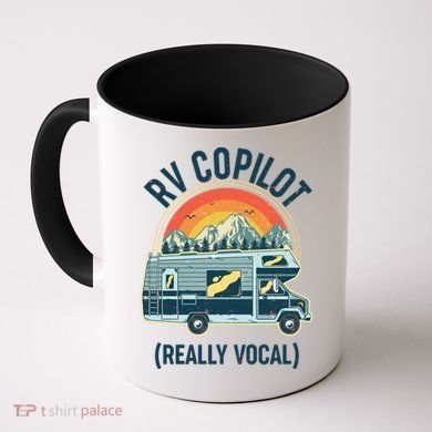 Vintage RV Copilot Really Vocal Coffee Mug