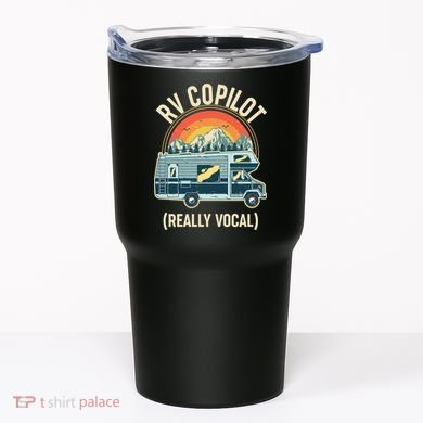 Vintage RV Copilot Really Vocal Tumbler