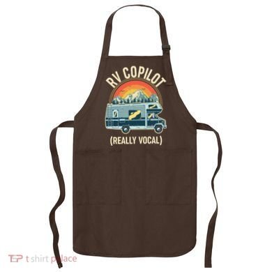 Vintage RV Copilot Really Vocal Apron