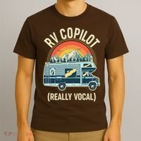 Vintage RV Copilot Really Vocal T-Shirt thumb 3
