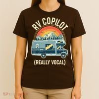 Vintage RV Copilot Really Vocal T-Shirt thumb 4