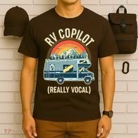 Vintage RV Copilot Really Vocal T-Shirt thumb 6
