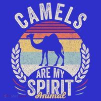Vintage Retro Camels Are My Spirit Animal Camel Lover Gift T-Shirt thumb 7