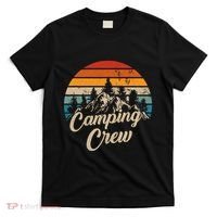 Vintage Retro Camping Crew Family Friends Matching T-Shirt thumb 0