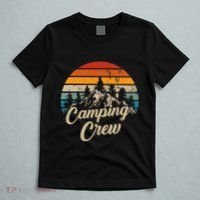 Vintage Retro Camping Crew Family Friends Matching T-Shirt thumb 5