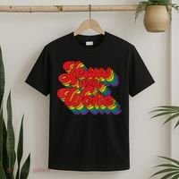 Vintage Retro Christian Ally Pride Rainbow Jesus Was Woke T-Shirt thumb 2