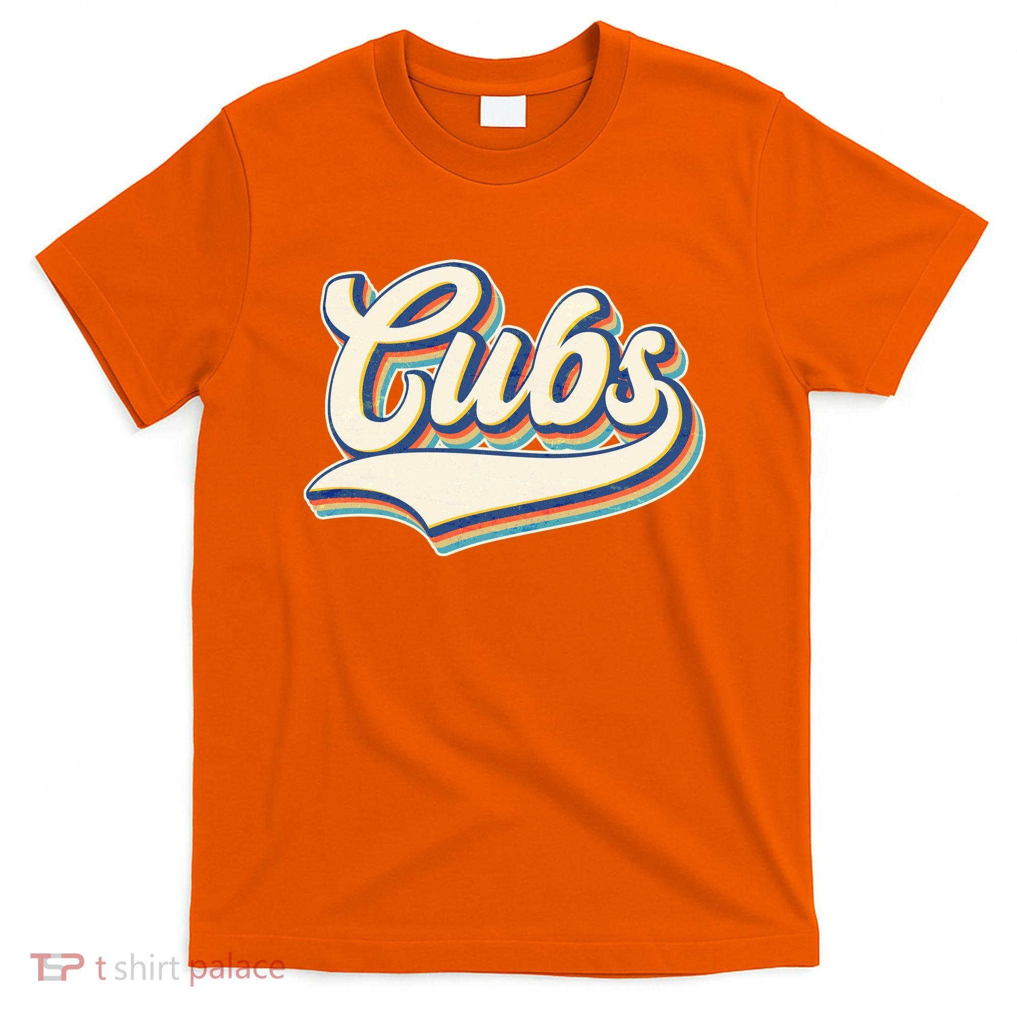 Vintage Retro Cubs Sports Logo T-Shirt