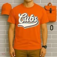 Vintage Retro Cubs Sports Logo T-Shirt thumb 6