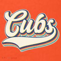 Vintage Retro Cubs Sports Logo T-Shirt thumb 7