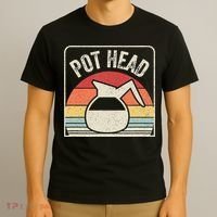Vintage Retro Coffee Pot Head T-Shirt thumb 3