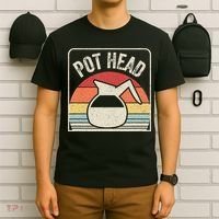 Vintage Retro Coffee Pot Head T-Shirt thumb 6