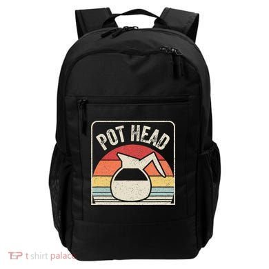 Vintage Retro Coffee Pot Head Backpack