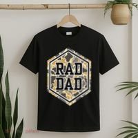 Vintage Rad Camo Dad Daddy Papa Happy FatherS Day T-Shirt thumb 2