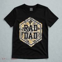 Vintage Rad Camo Dad Daddy Papa Happy FatherS Day T-Shirt thumb 5
