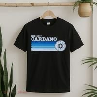 Vintage Retro Cardano Cryptocurrency Logo T-Shirt thumb 2