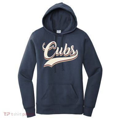 Vintage Retro Cubs Gift Women's Hoodie