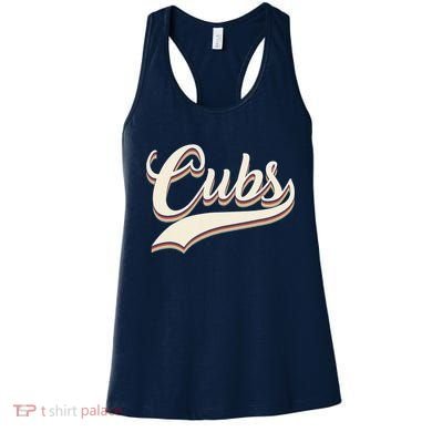 Vintage Retro Cubs Gift Women's Tank Top