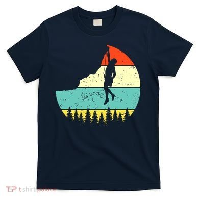 Vintage Rock Climbing Mountain Climber T-Shirt