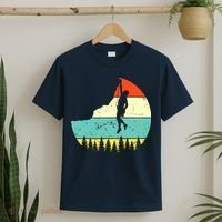 Vintage Rock Climbing Mountain Climber T-Shirt thumb 2
