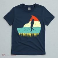 Vintage Rock Climbing Mountain Climber T-Shirt thumb 5