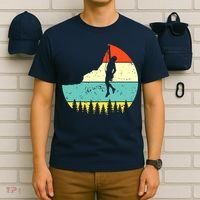 Vintage Rock Climbing Mountain Climber T-Shirt thumb 6