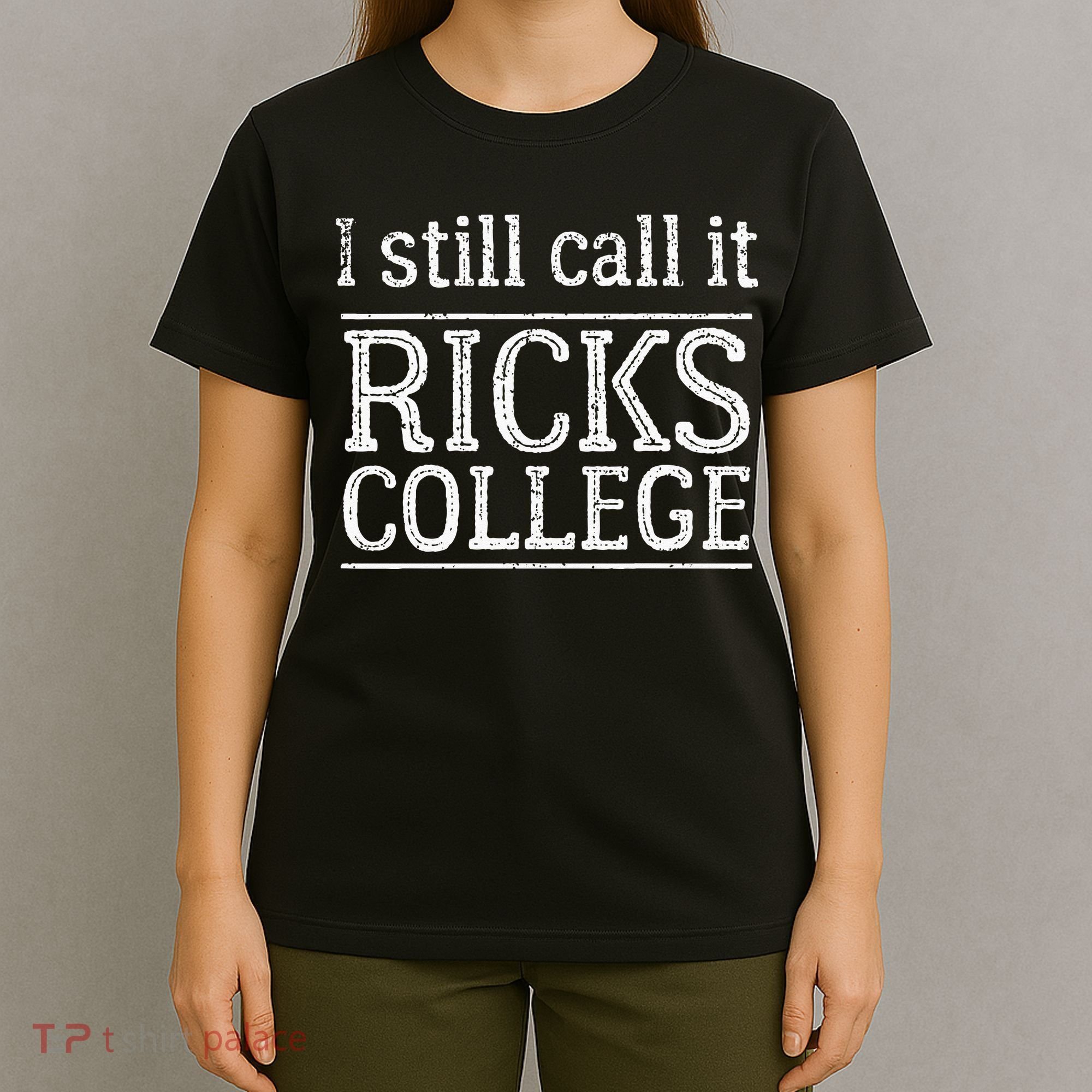 Vintage Ricks College Rexburg Idaho T-Shirt