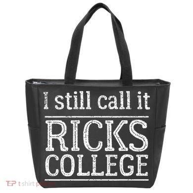 Vintage Ricks College Rexburg Idaho Tote Bag