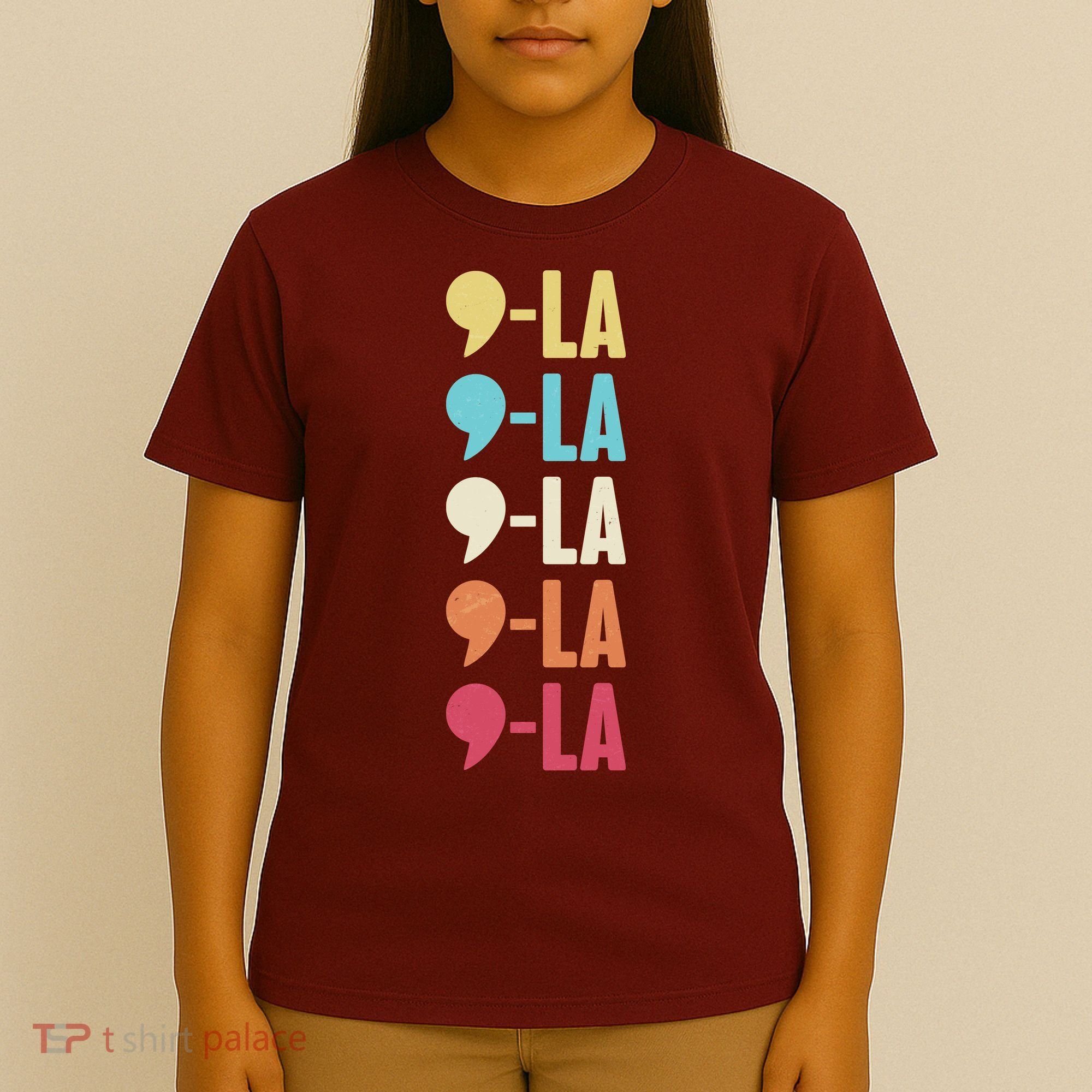 Vintage Retro Comma La Kamala Harris 2024 T-Shirt