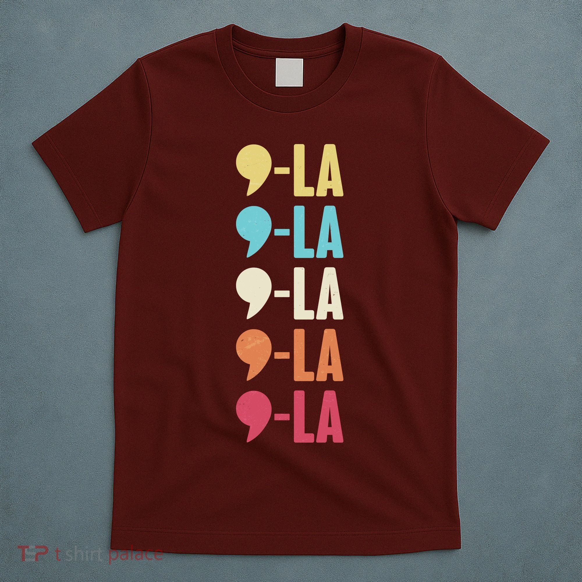Vintage Retro Comma La Kamala Harris 2024 T-Shirt