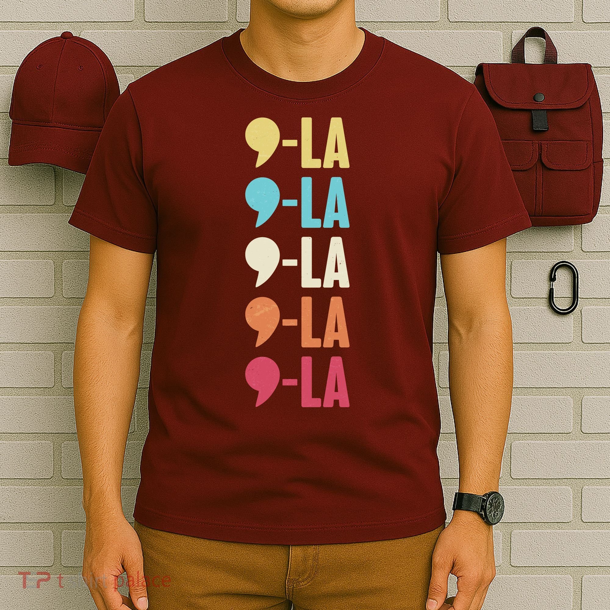 Vintage Retro Comma La Kamala Harris 2024 T-Shirt