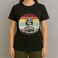 Vintage Retro Call Me Old Fashioned Whiskey T-Shirt thumb 4