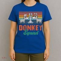 Vintage Retro Donkey Funny Squad Three Donkeys Sunglasses Gift T-Shirt thumb 4