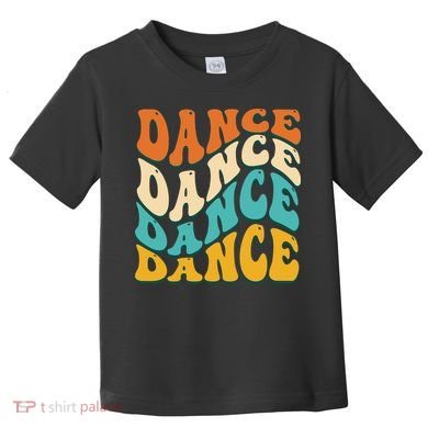 Vintage Retro Dance Gift For Dancer Toddler T-Shirt