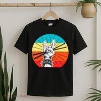 Vintage Retro Drummer Drums Drumstick Drumset Music Lover T-Shirt thumb 2