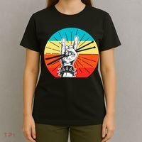 Vintage Retro Drummer Drums Drumstick Drumset Music Lover T-Shirt thumb 4