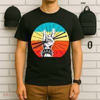 Vintage Retro Drummer Drums Drumstick Drumset Music Lover T-Shirt thumb 6