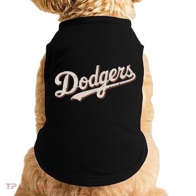 Vintage Retro Dodgers Style Classic Doggie Tank