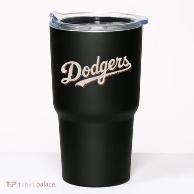 Vintage Retro Dodgers Style Classic Tumbler