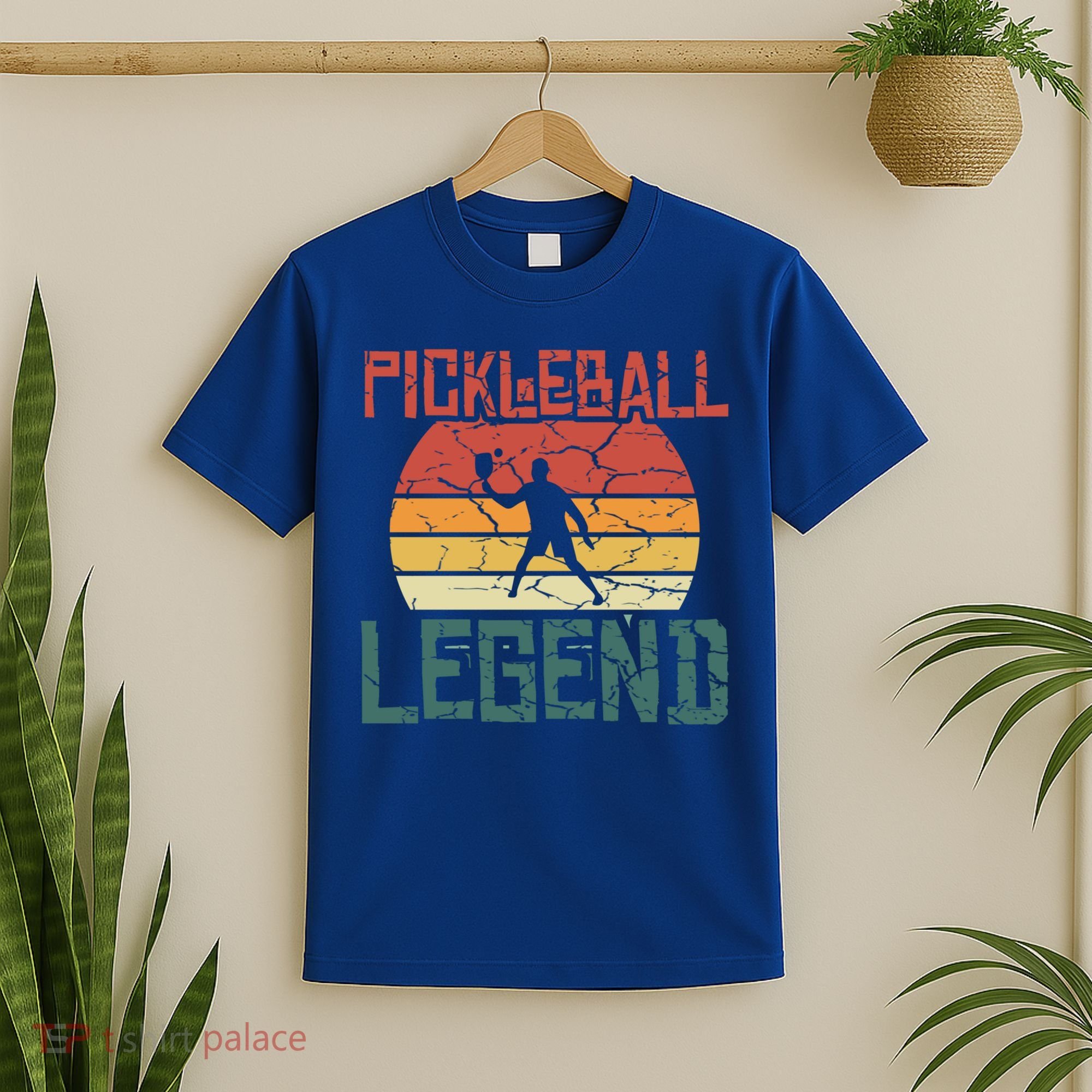 Vintage Retro Distressed Pickleball Legend Gift T-Shirt