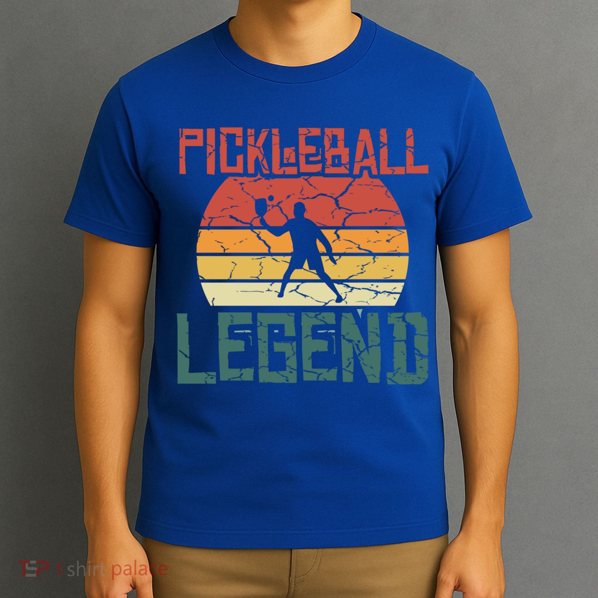 Vintage Retro Distressed Pickleball Legend Gift T-Shirt